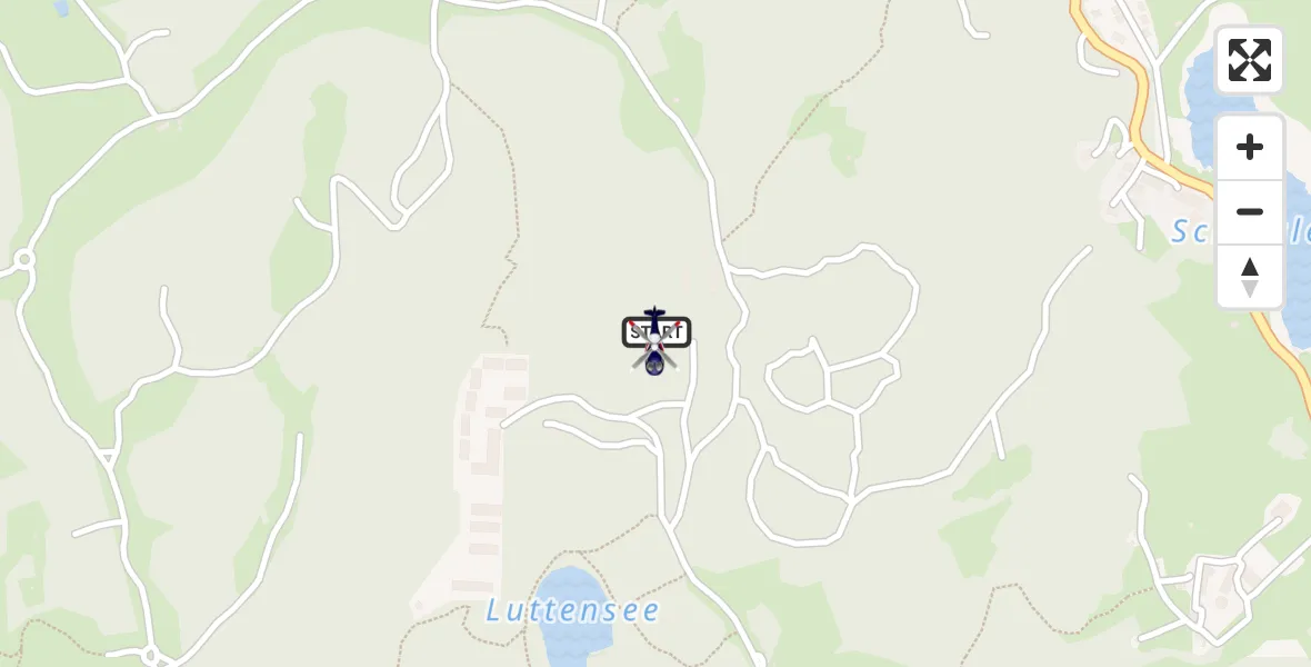Flugroute Polizeihubschrauber Mittenwald - Mittenwald, 06 Februar 2026, 14:00
