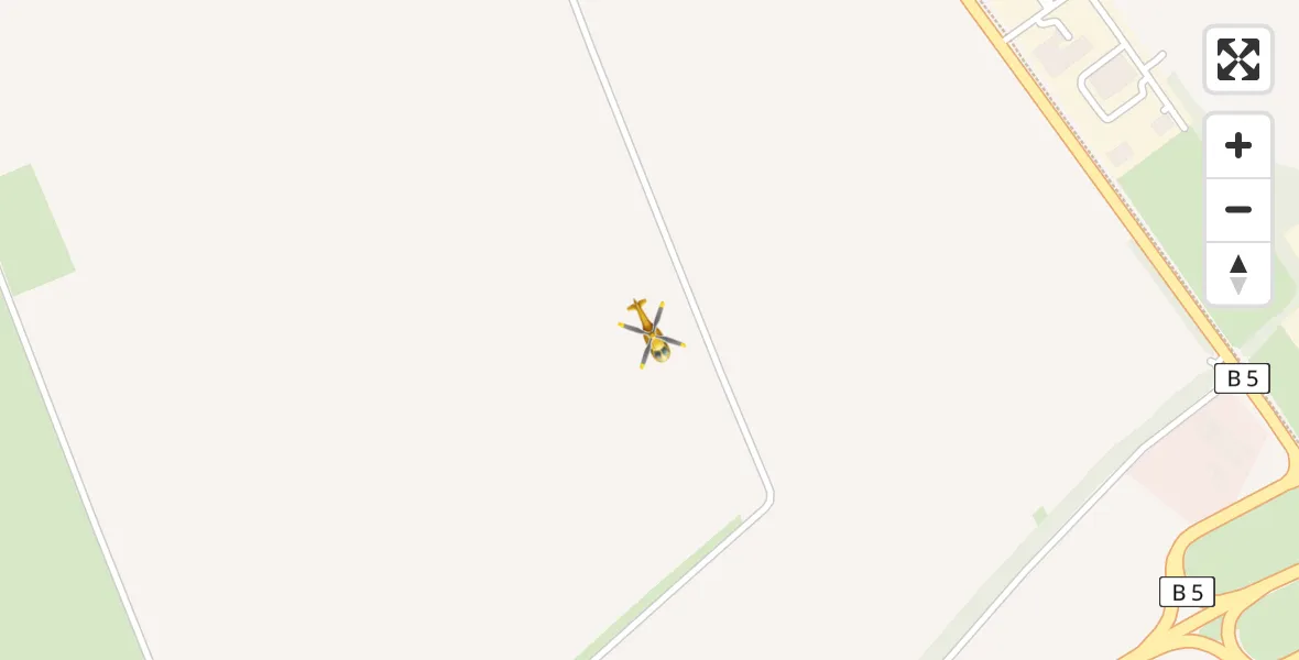 Flugroute Rettungshubschrauber Quitzow - Quitzow, 08 Februar 2026, 07:19