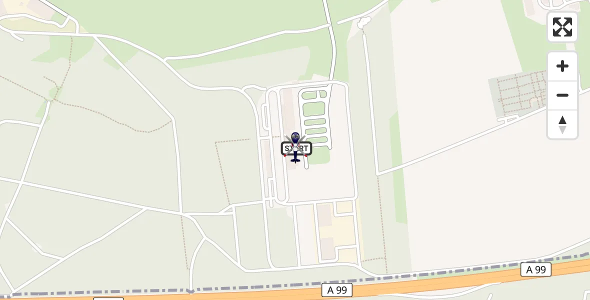 Flugroute Polizeihubschrauber Oberschleißheim - Oberschleißheim, 09 Februar 2026, 09:34