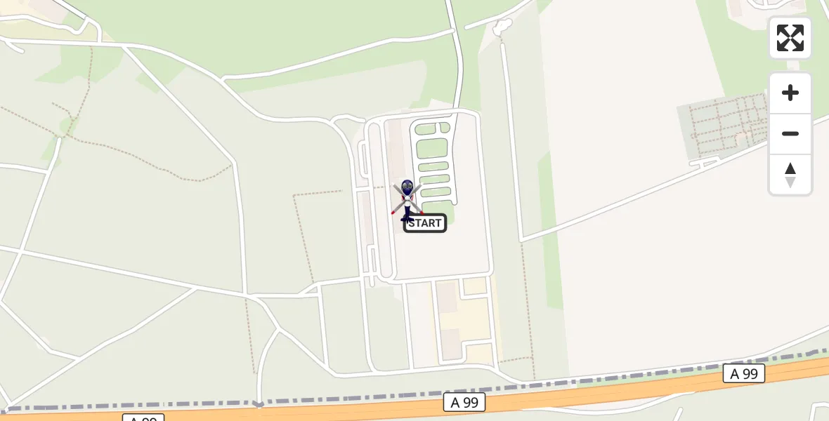 Flugroute Polizeihubschrauber Oberschleißheim - Oberschleißheim, 10 Februar 2026, 07:07