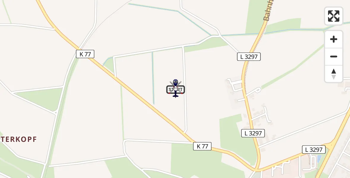 Flugroute Polizeihubschrauber Berndorf - Berndorf, 10 Februar 2026, 10:48