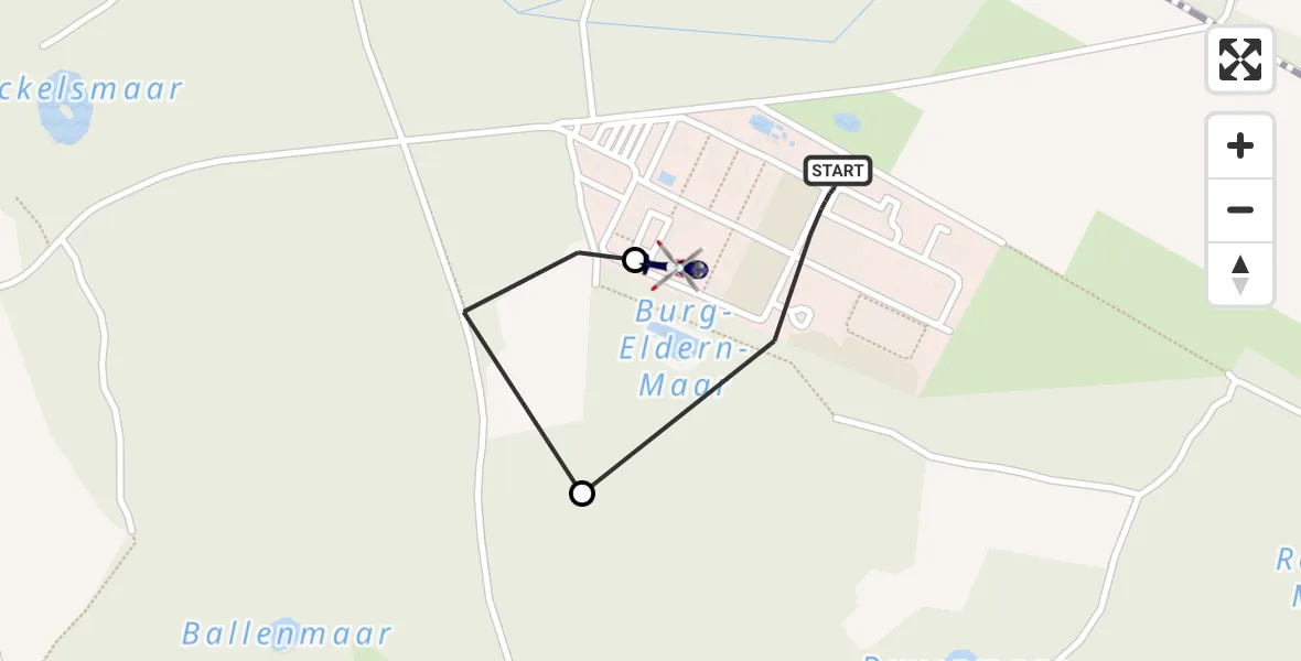 Flugroute Polizeihubschrauber Brenig - Brenig, 10 Februar 2026, 18:42