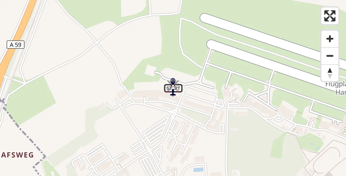 Flugroute Polizeihubschrauber Sankt Augustin - Sankt Augustin, 11 Februar 2026, 21:11