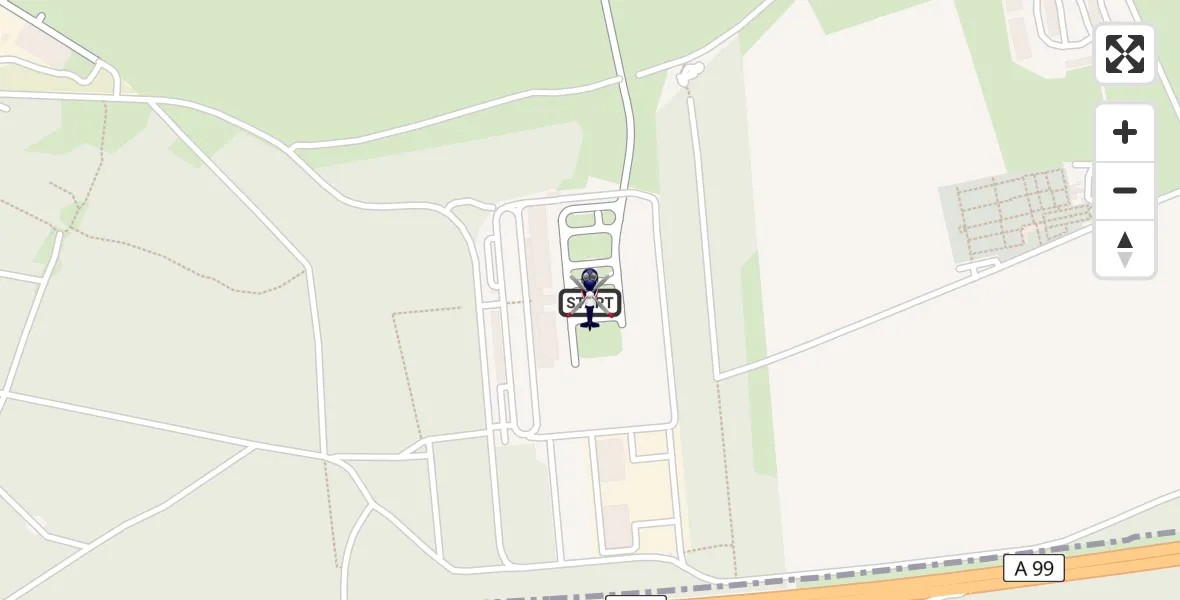 Flugroute Polizeihubschrauber Oberschleißheim - Oberschleißheim, 12 Februar 2026, 09:09