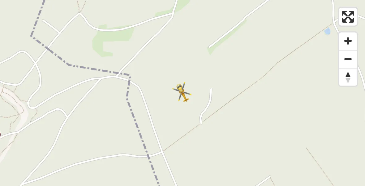 Flugroute Ambulanzhubschrauber Nohfelden - Nohfelden, 13 Februar 2026, 14:20