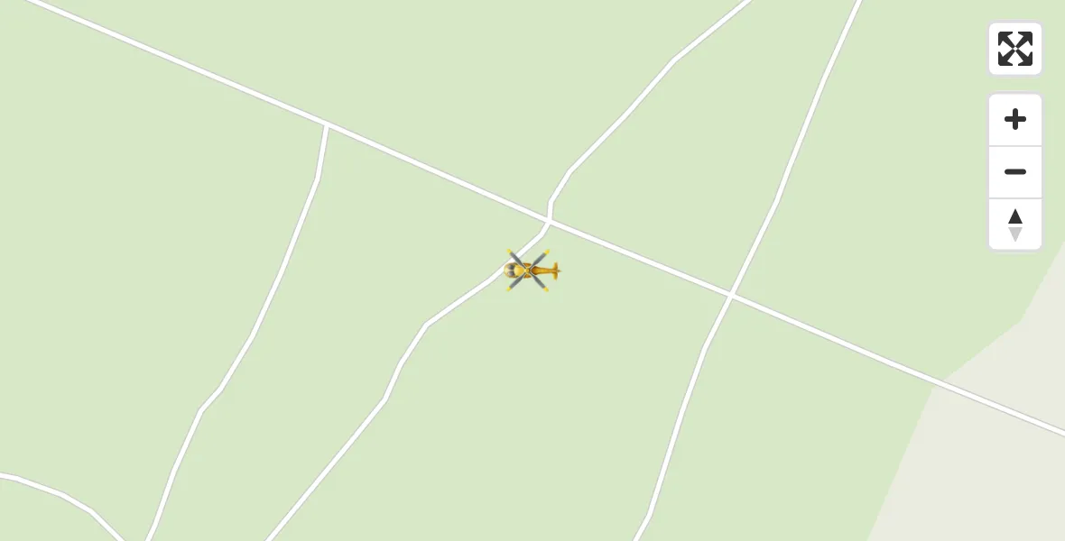 Flugroute Rettungshubschrauber Wittstock/Dosse - Wittstock/Dosse, 15 Februar 2026, 04:47