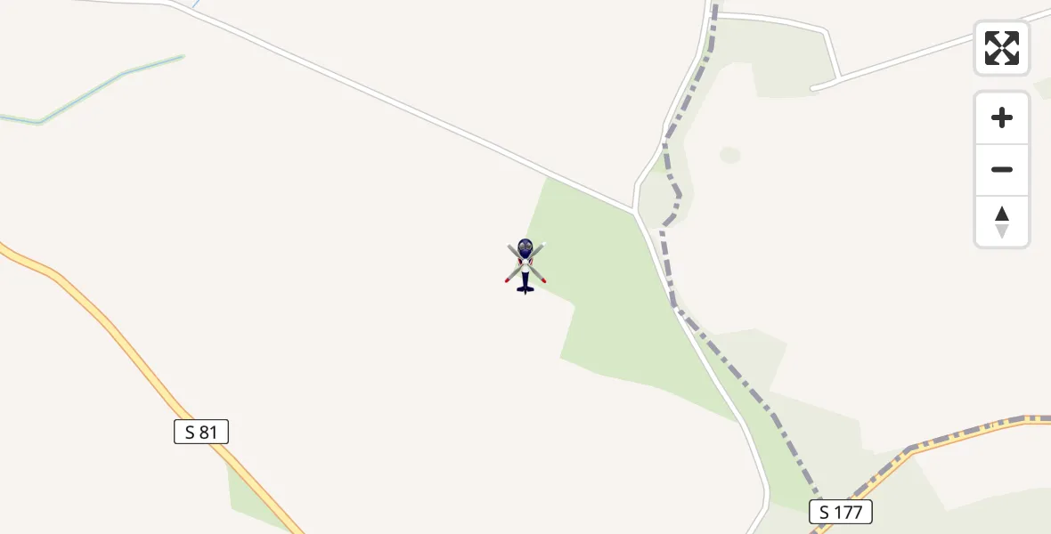 Routekaart van de vlucht: Polizeihubschrauber nach Niederau