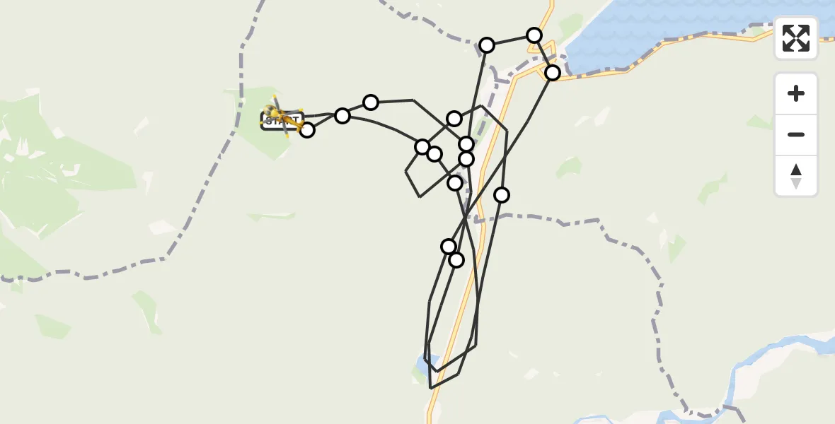 Routekaart van de vlucht: Rettungshubschrauber nach Wallgau, 475