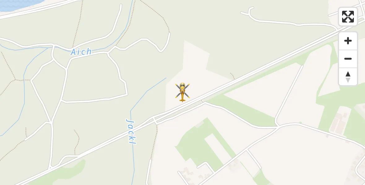 Flugroute Rettungshubschrauber Südwest - Südwest, 21 Februar 2026, 16:41