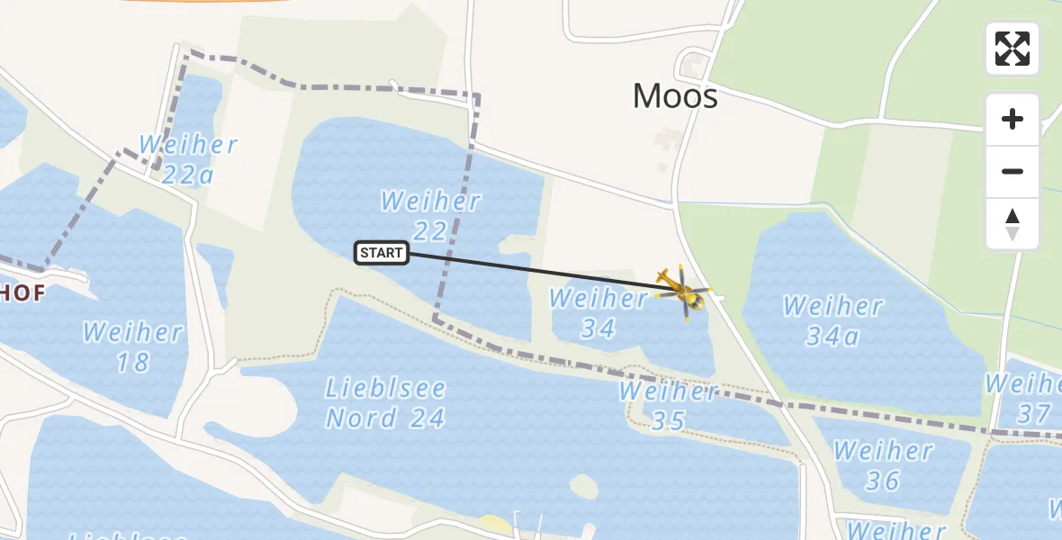 Routekaart van de vlucht: Rettungshubschrauber nach Steinach