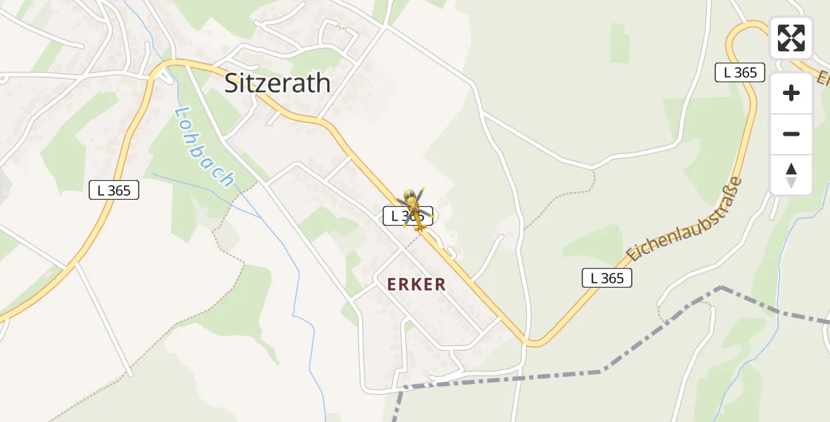Flugroute Rettungshubschrauber Nonnweiler - Nonnweiler, 22 Februar 2026, 15:56