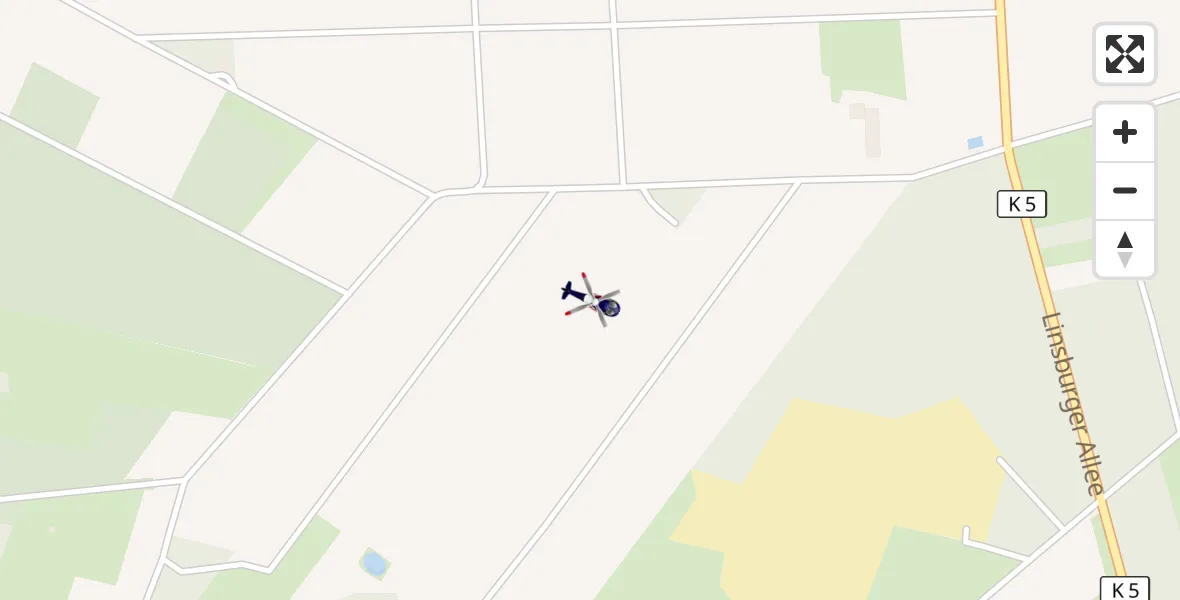 Flugroute Polizeihubschrauber Stöckse - Stöckse, 24 Februar 2026, 01:38