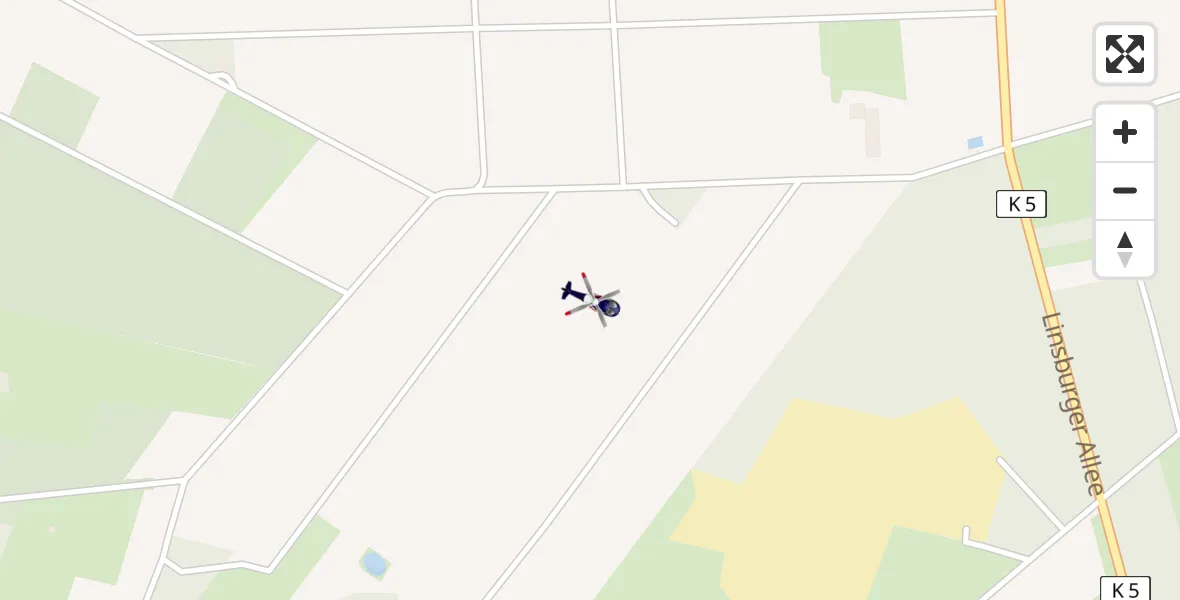 Routekaart van de vlucht: Polizeihubschrauber nach Stöckse, Hanslohweg