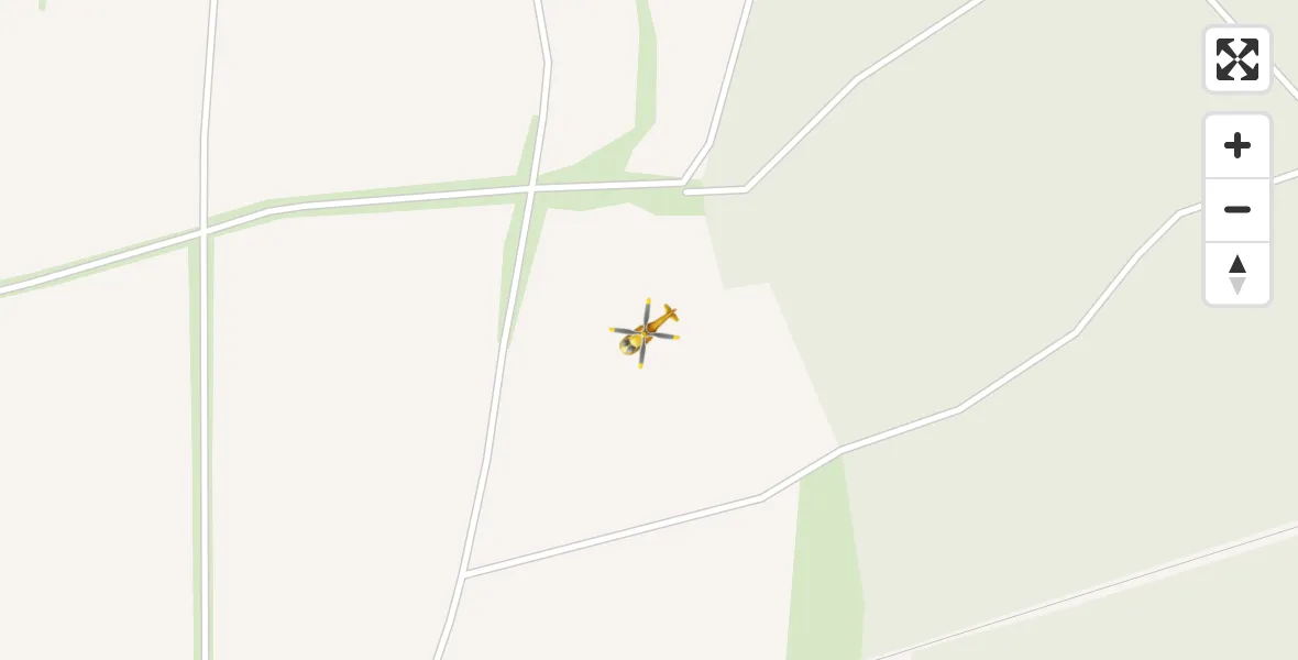 Flugroute Rettungshubschrauber Mirow - Mirow, 24 Februar 2026, 10:08