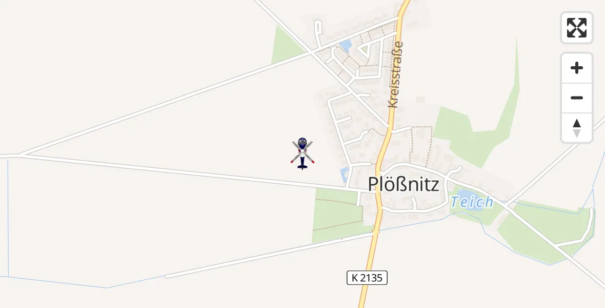 Flugroute Polizeihubschrauber Landsberg - Landsberg, 25 Februar 2026, 15:41