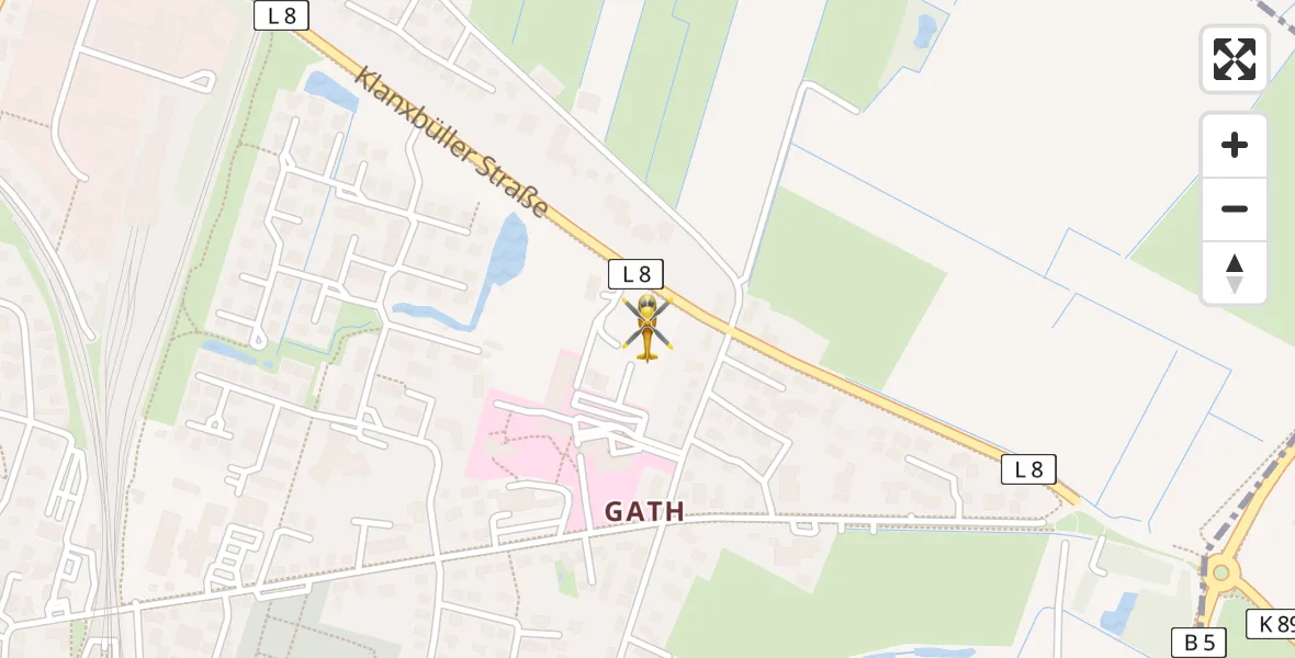 Routekaart van de vlucht: Rettungshubschrauber nach Niebüll