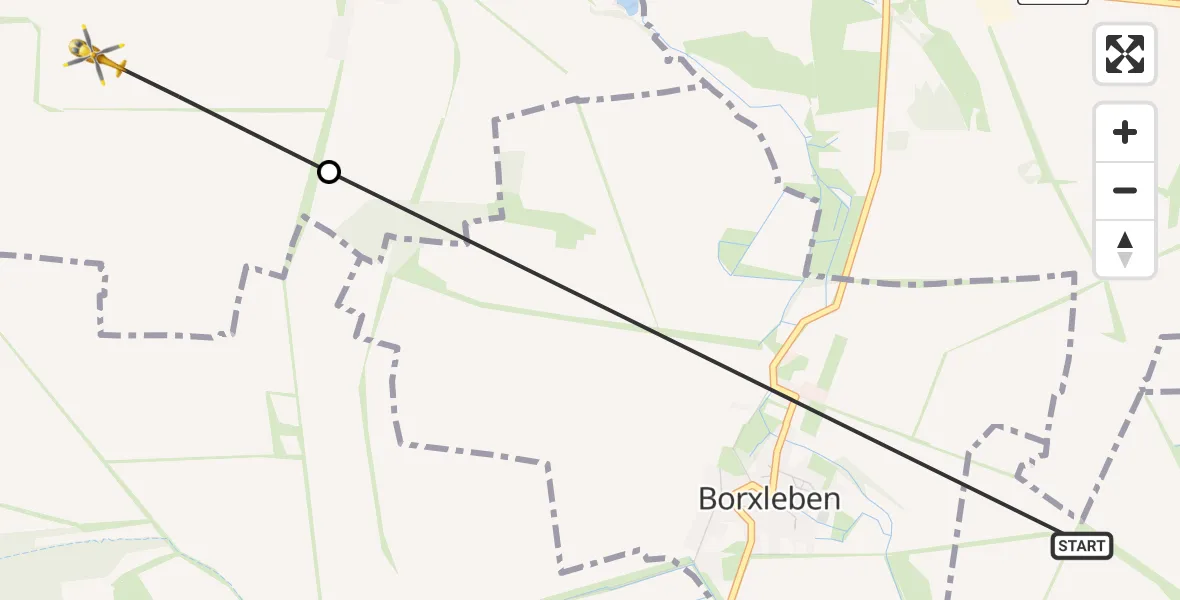 Routekaart van de vlucht: Rettungshubschrauber nach Hackpfüffel, Arterner Weg