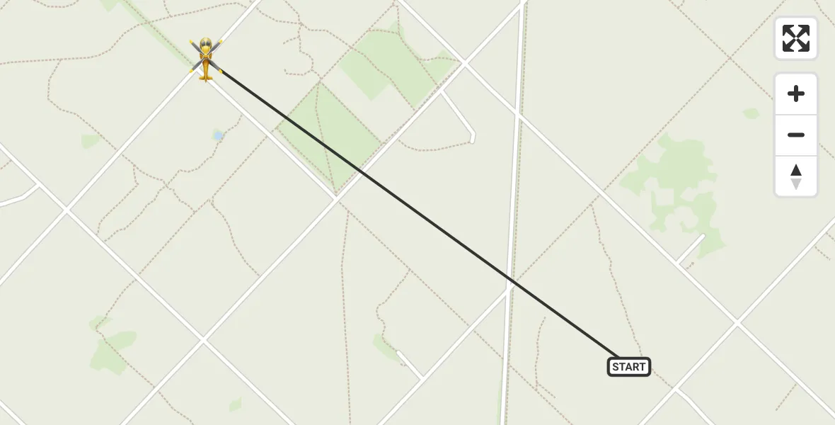 Flugroute Rettungshubschrauber Perlacher Forst - ADAC Air Rescue Center Heliport (Christoph 1), 27 Februar 2026, 18:03