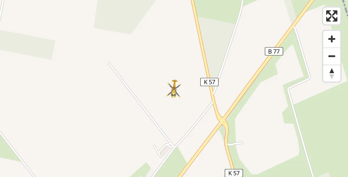 Flugroute Rettungshubschrauber Peissen - Peissen, 28 Februar 2026, 09:35