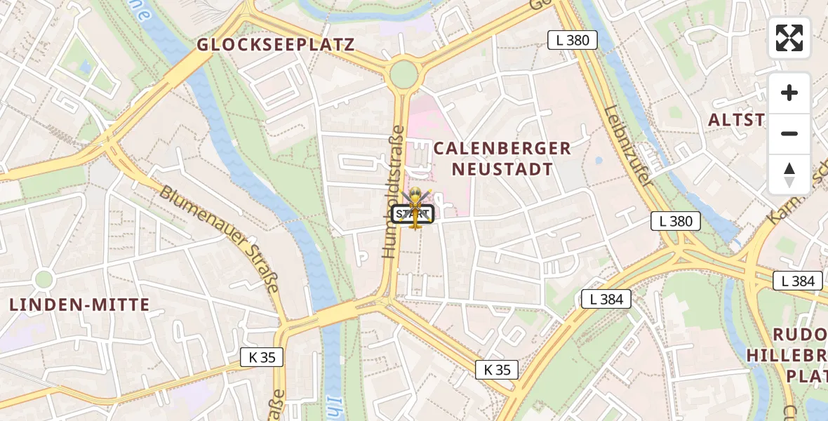 Flugroute Rettungshubschrauber Mitte - Mitte, 01 März 2026, 11:32