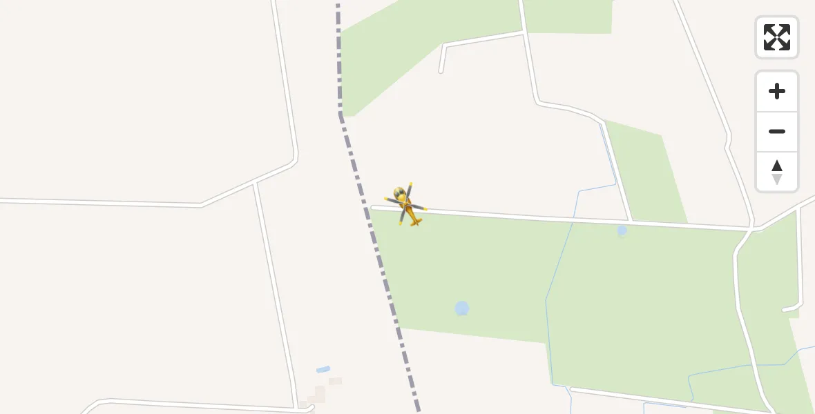 Routekaart van de vlucht: Rettungshubschrauber nach Oldersbek, Grünthal