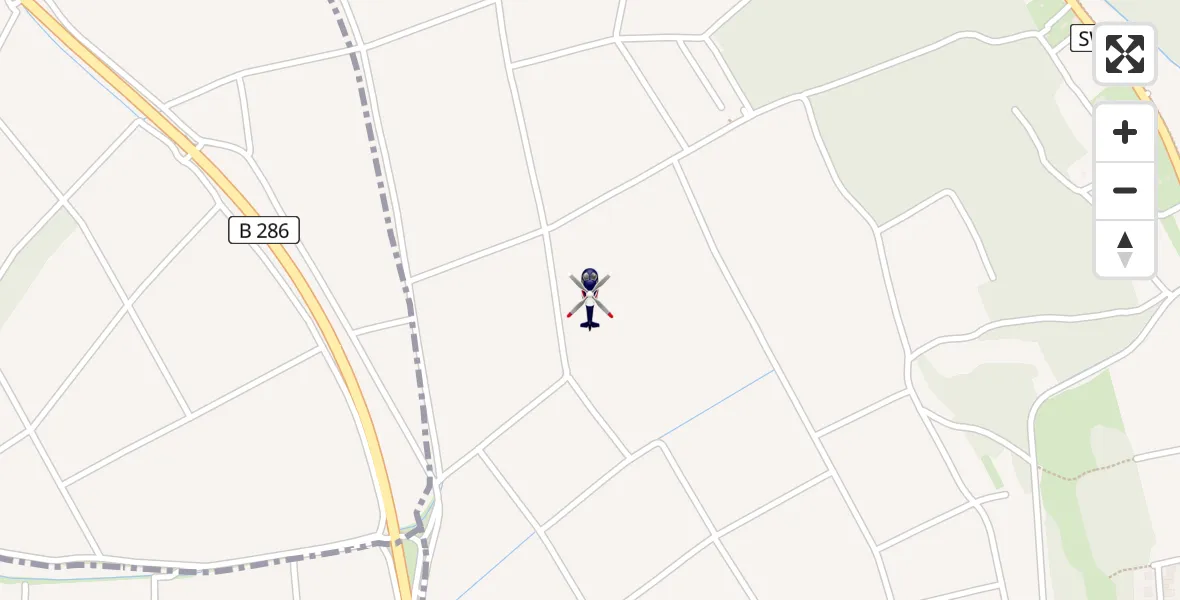 Flugroute Polizeihubschrauber Hambach - Hambach, 04 März 2026, 13:07