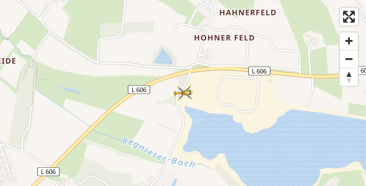 Routekaart van de vlucht: Rettungshubschrauber nach Isselburg