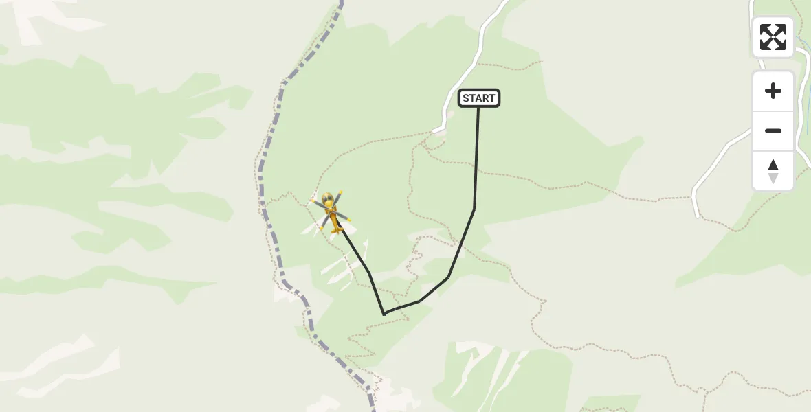 Routekaart van de vlucht: Rettungshubschrauber nach Schliersee, Sommerweg