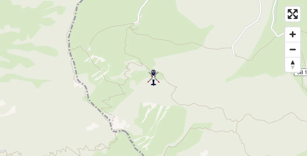 Flugroute Polizeihubschrauber Schliersee - Schliersee, 07 März 2026, 15:38