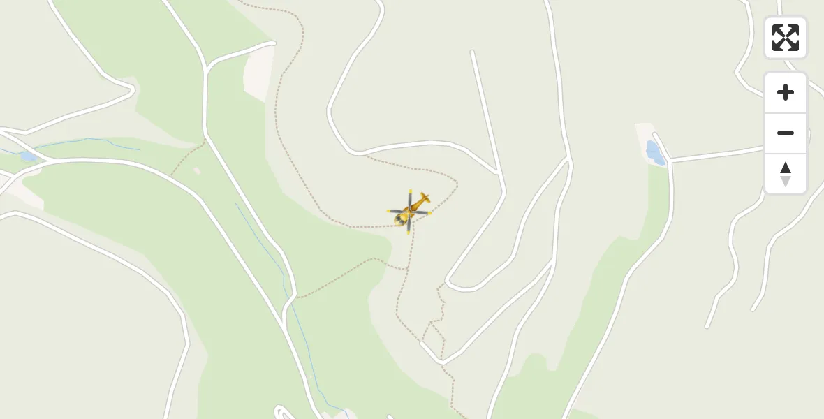 Flugroute Rettungshubschrauber Schmalkalden - Schmalkalden, 09 März 2026, 08:30