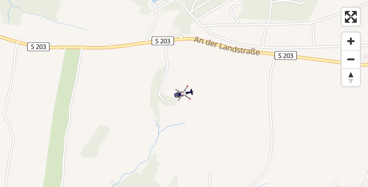 Flugroute Polizeihubschrauber Mühlbach - Mühlbach, 10 März 2026, 09:37