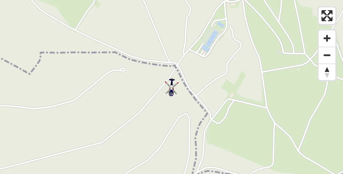 Flugroute Polizeihubschrauber Römershager Forst-Nord - Römershager Forst-Nord, 11 März 2026, 13:09