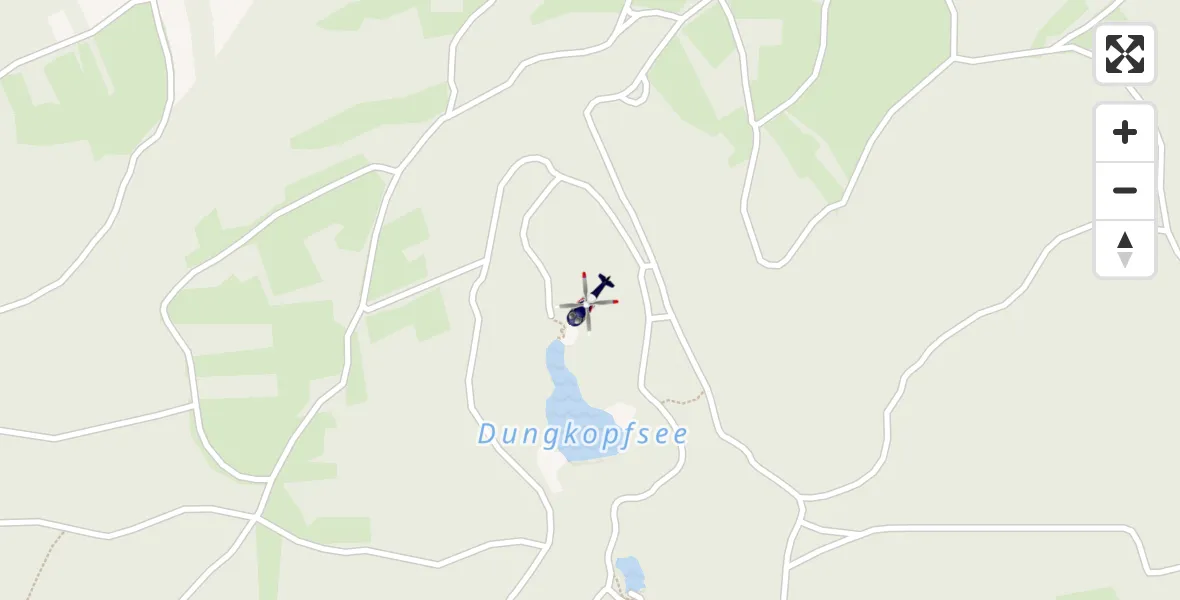 Flugroute Polizeihubschrauber Unkelbach - Unkelbach, 12 März 2026, 11:16