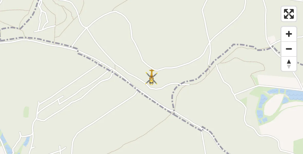 Routekaart van de vlucht: Rettungshubschrauber nach Großenseebach