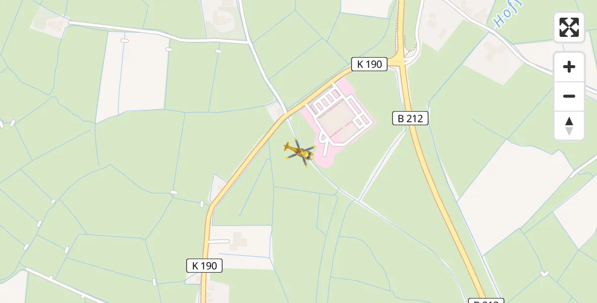 Flugroute Rettungshubschrauber Esenshamm - Esenshamm, 14 März 2026, 03:52