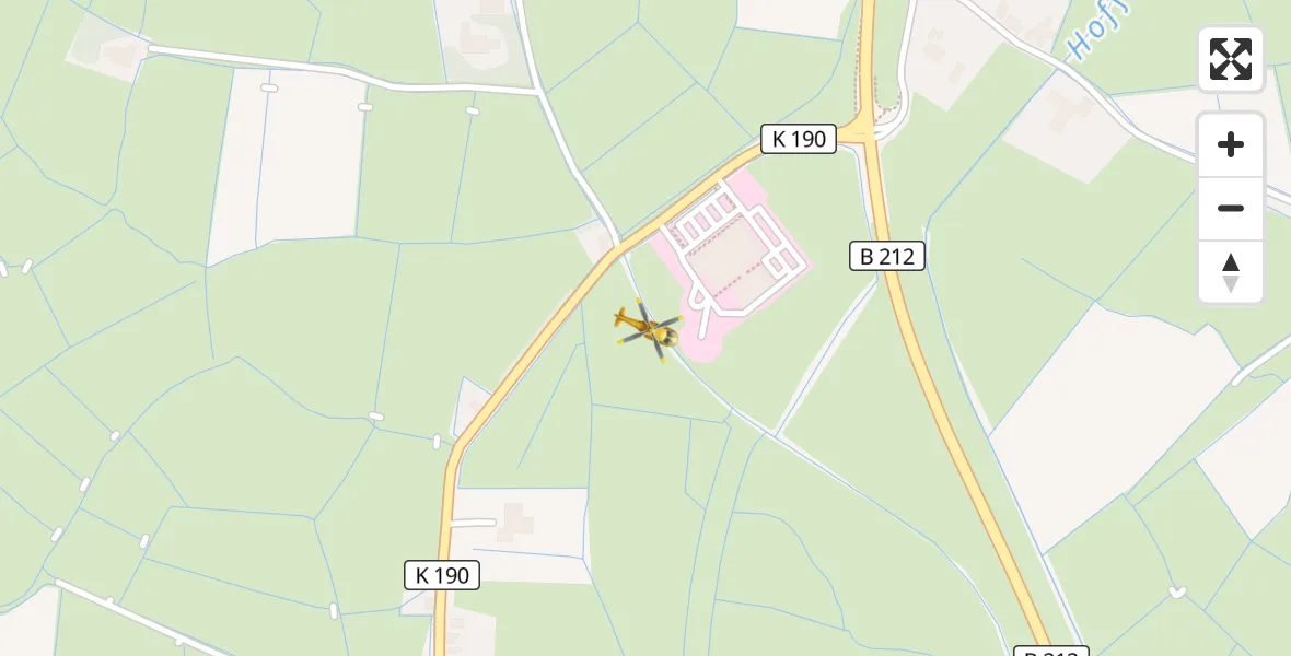 Flugroute Rettungshubschrauber Esenshamm - Esenshamm, 14 März 2026, 03:52