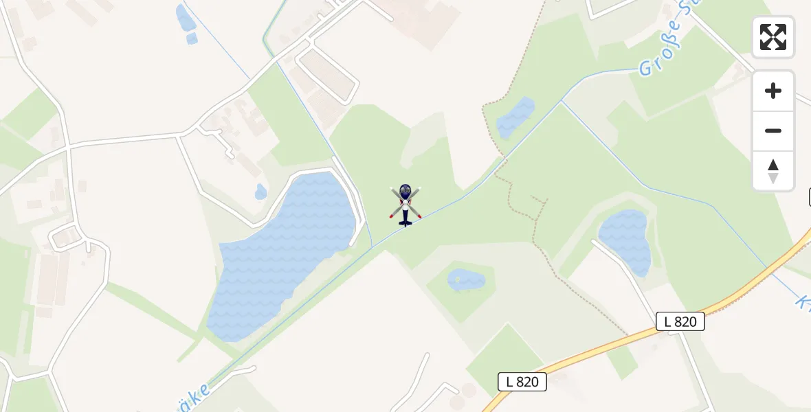 Flugroute Polizeihubschrauber Fikensolt - Fikensolt, 14 März 2026, 11:38