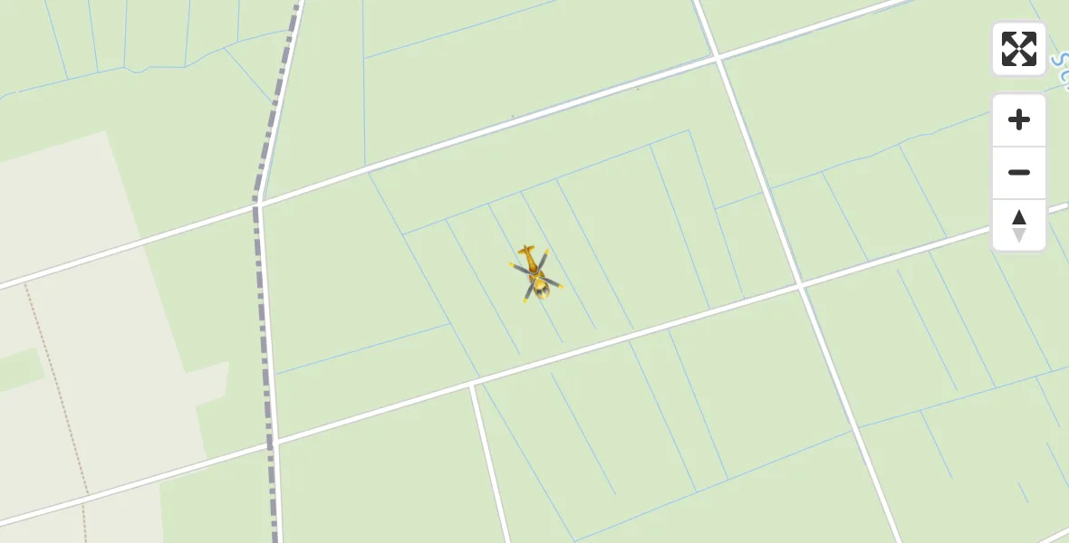Flugroute Rettungshubschrauber Schiffdorf - Schiffdorf, 16 März 2026, 22:17