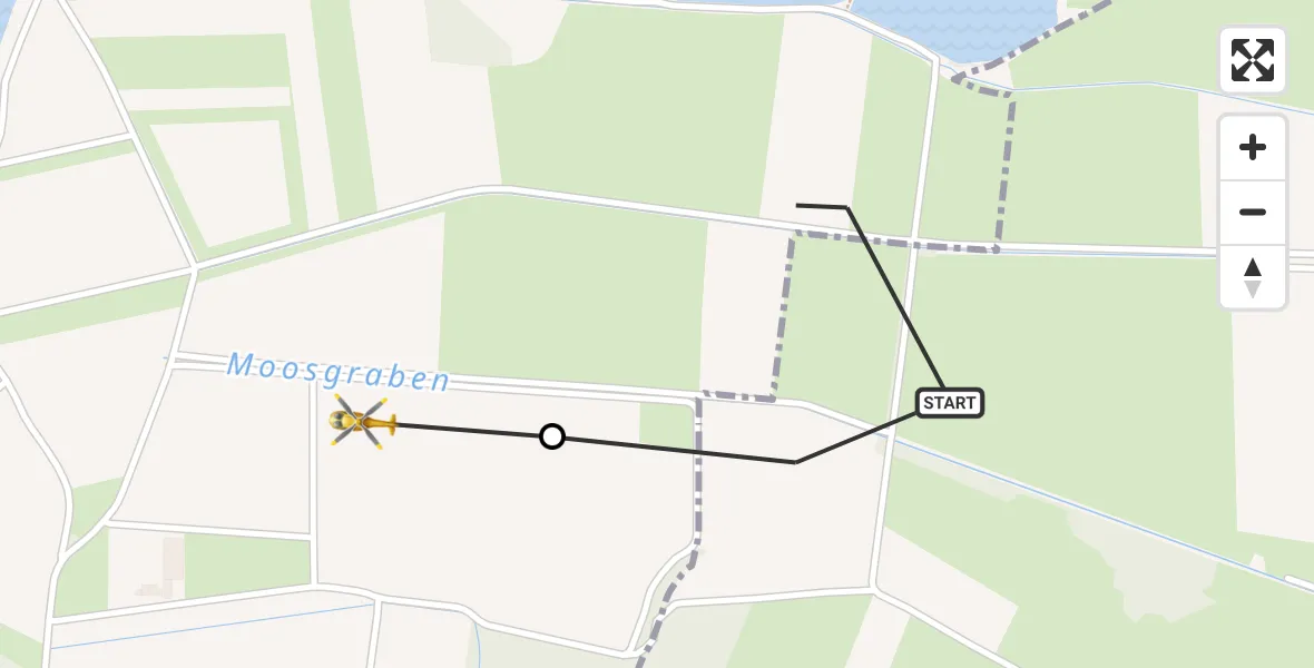 Routekaart van de vlucht: Rettungshubschrauber nach Rinkam, Am Labyrinth