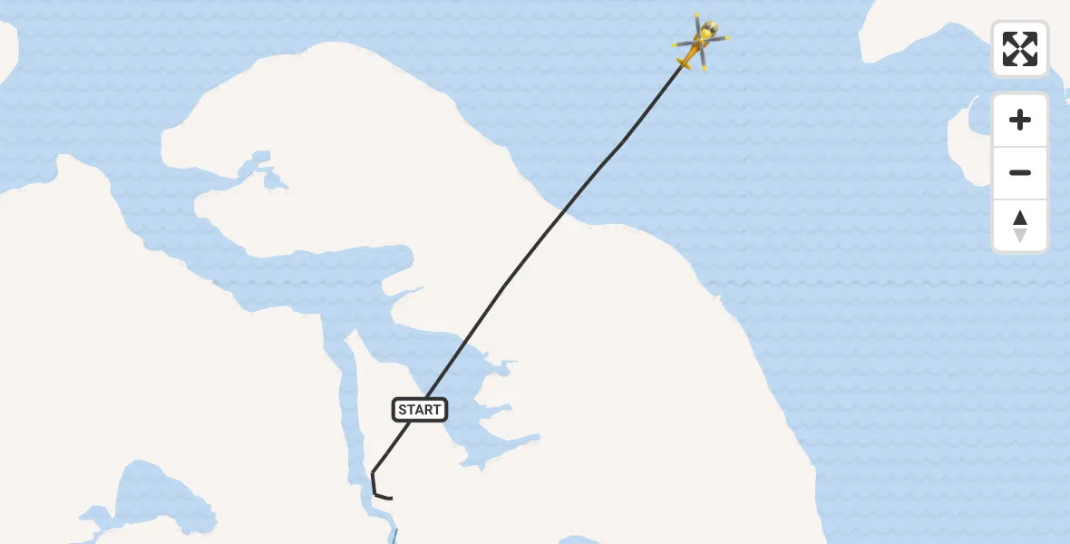 Flugroute Rettungshubschrauber Sønderborg Airport - Sønderborg Airport, 19 März 2026, 06:02