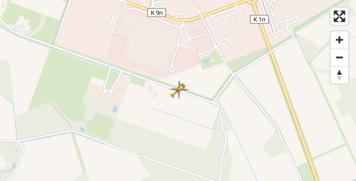 Routekaart van de vlucht: Ambulanzhubschrauber nach Christoph  Westfalen-ADAC