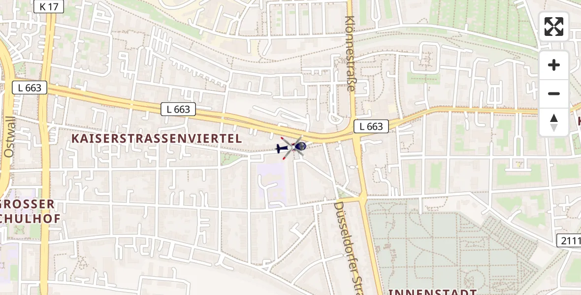 Flugroute Polizeihubschrauber Dortmund - Dortmund, 20 März 2026, 14:01