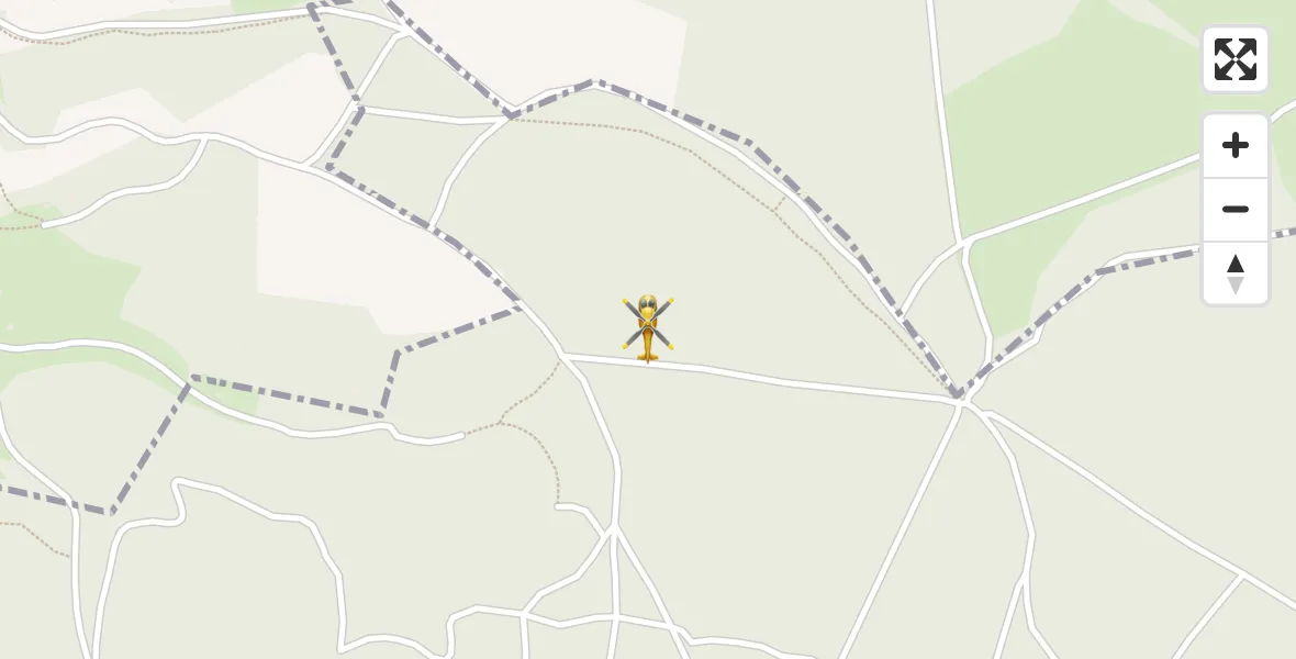 Flugroute Rettungshubschrauber Dorndorf-Steudnitz - Dorndorf-Steudnitz, 21 März 2026, 13:32