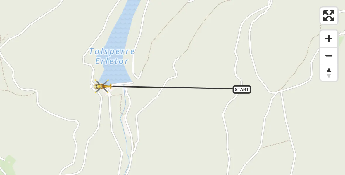 Routekaart van de vlucht: Rettungshubschrauber nach St. Kilian, Köhlertal