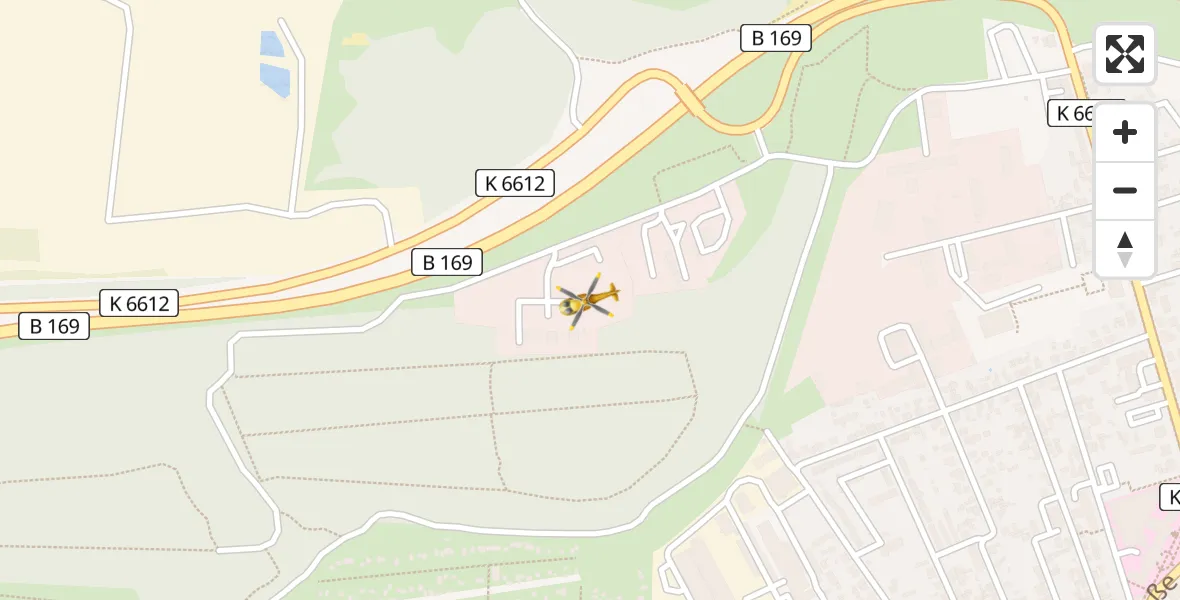 Flugroute Ambulanzhubschrauber ADAC Luftrettungsstation Senftenberg Hubschrauberlandeplatz - ADAC Luftrettungsstation Senftenberg Hubschrauberlandeplatz, 27 März 2026, 19:00