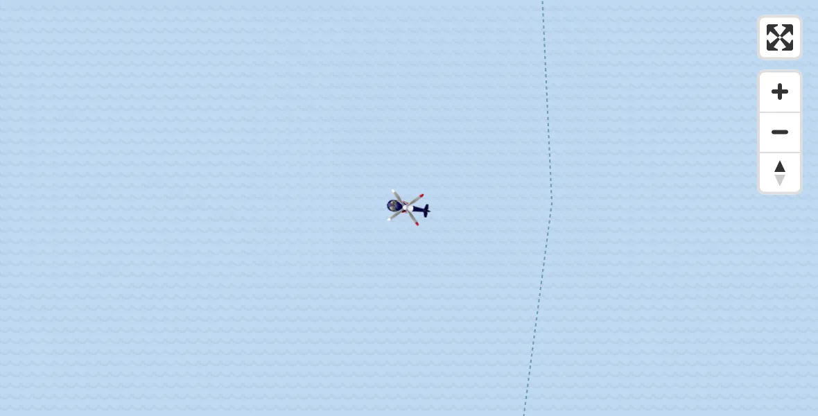 Routekaart van de vlucht: Polizeihubschrauber nach Wismar