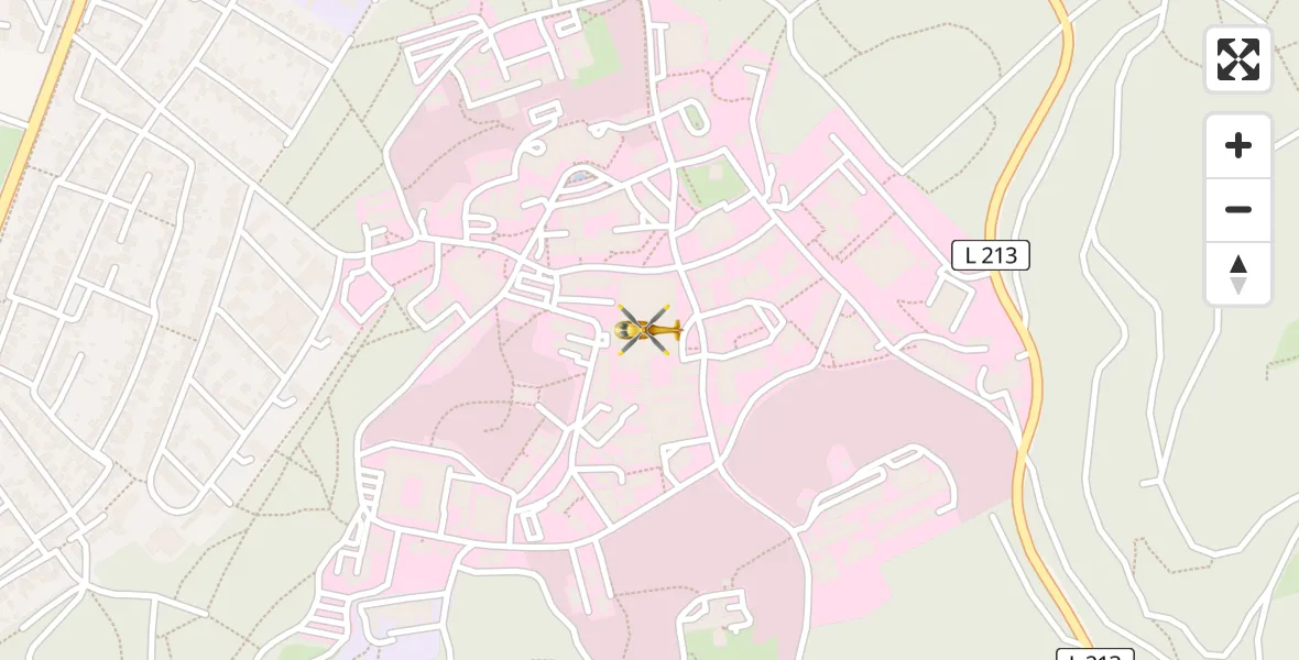 Flugroute Rettungshubschrauber Homburg - Homburg, 29 März 2026, 07:22