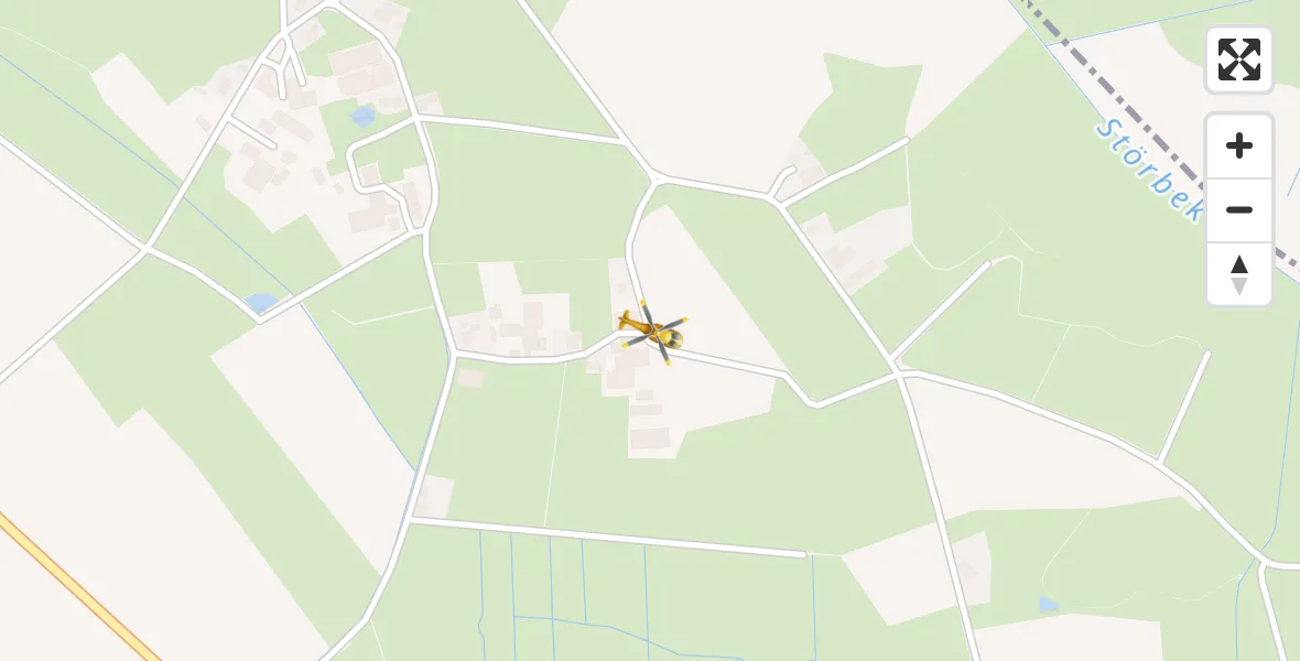 Routekaart van de vlucht: Rettungshubschrauber nach Brande-Hörnerkirchen