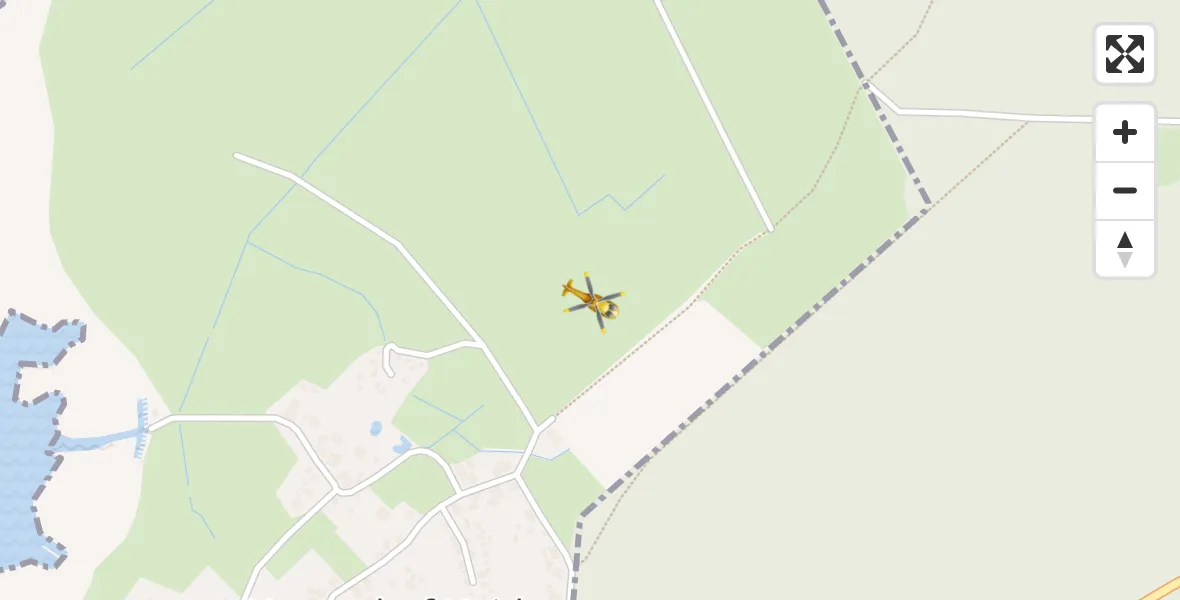 Flugroute Rettungshubschrauber Saal - Saal, 29 März 2026, 11:50
