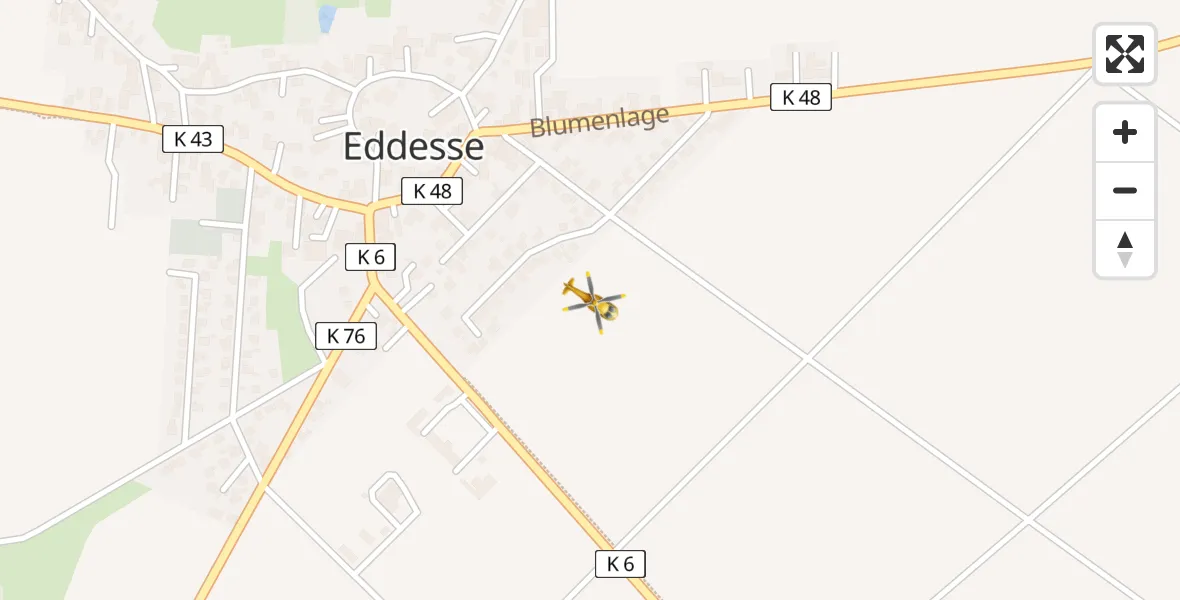 Routekaart van de vlucht: Rettungshubschrauber nach Edemissen